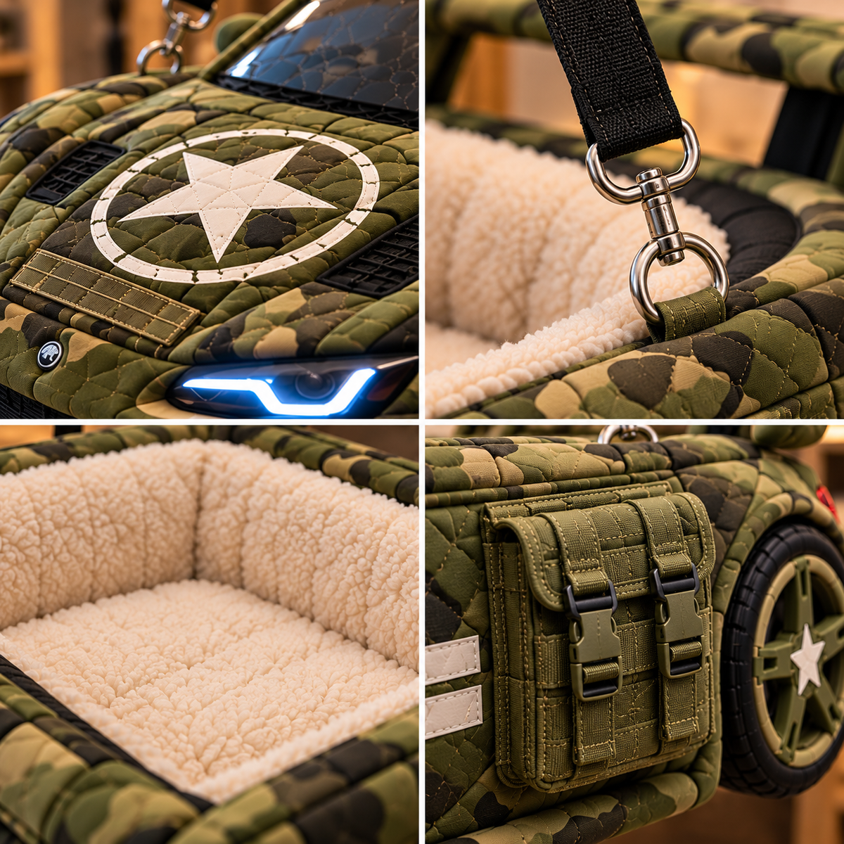 Armyhang Pet Bed